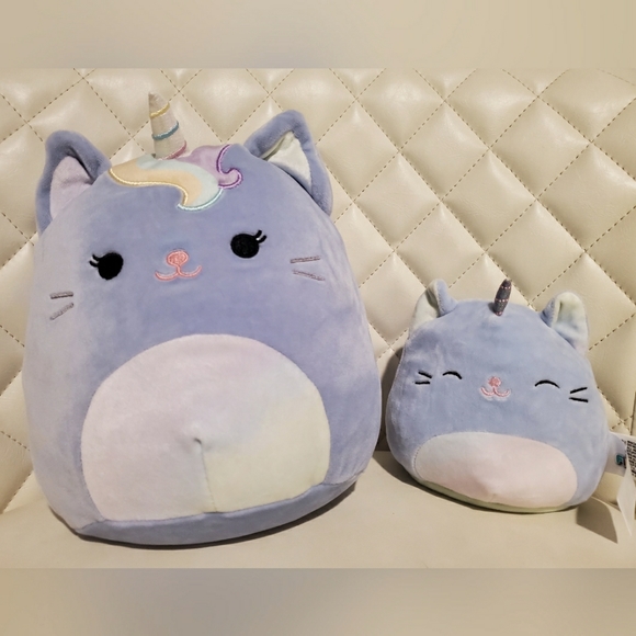 Dragon & Caticorn 9in Drew Dragon + Courtney Flipmallow, Clarice Cat Unicorn - Picture 3 of 14